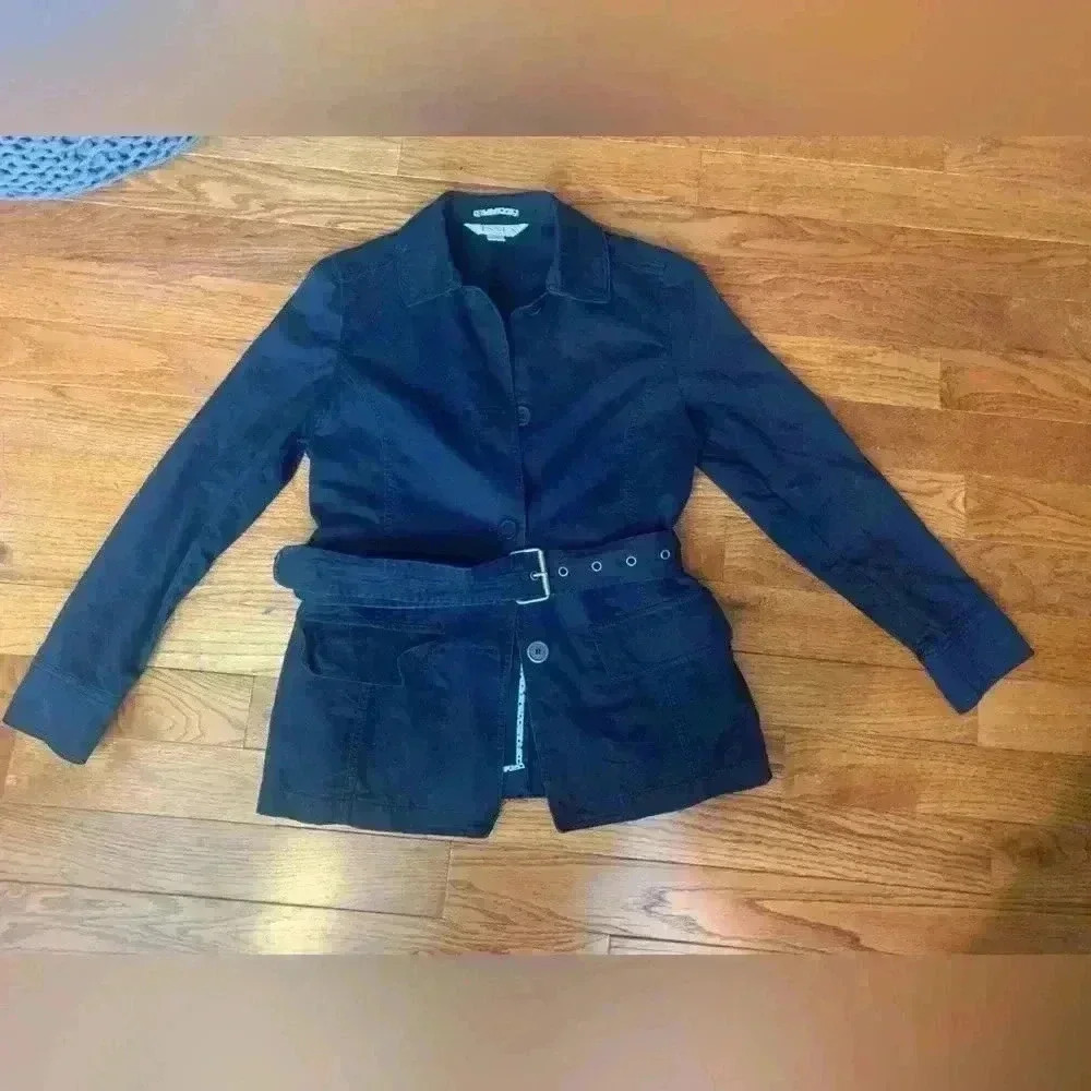 Vintage PreLoved Casual Corner Annex Cropped Trench SZ M